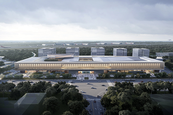 Chengdu Airport International Conference Center exterior view